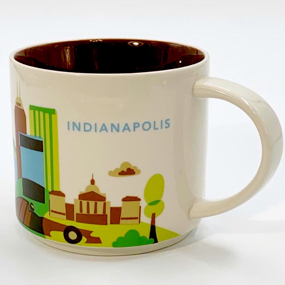 Starbucks ‘you are here’ Mug Indianapolis